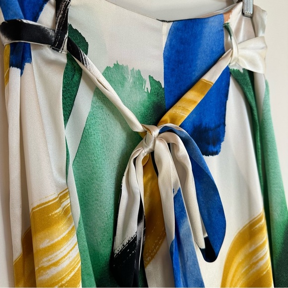 We are LEONE Brush Stroke Luke Silk Pants Size Medium - Picture 6 of 13